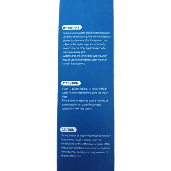 Teehay TH-01 REFRIGERATOR Water Filter, EPTWFU01, Purification 3 Pack - Picture 7 of 7